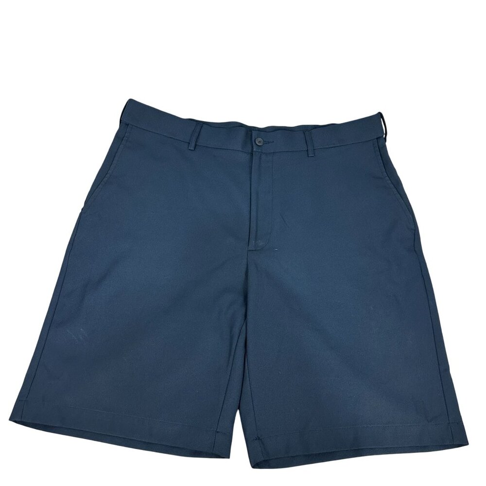 Grand Slam Mens Navy Blue Golf Shorts Size 36 100% Polyester